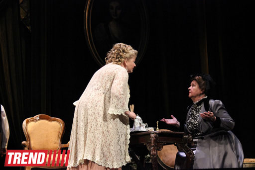 Триумф звезд Малого театра России в Баку в спектакле "На всякого мудреца довольно простоты" (фотосессия)