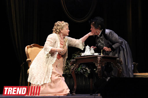 Триумф звезд Малого театра России в Баку в спектакле "На всякого мудреца довольно простоты" (фотосессия)