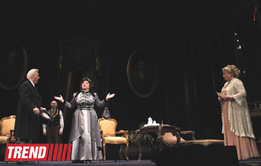 Триумф звезд Малого театра России в Баку в спектакле "На всякого мудреца довольно простоты" (фотосессия)