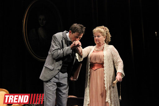 Триумф звезд Малого театра России в Баку в спектакле "На всякого мудреца довольно простоты" (фотосессия)