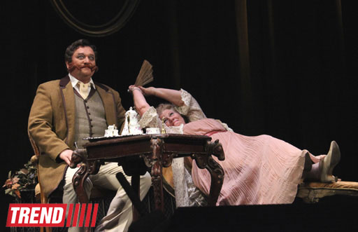 Триумф звезд Малого театра России в Баку в спектакле "На всякого мудреца довольно простоты" (фотосессия)