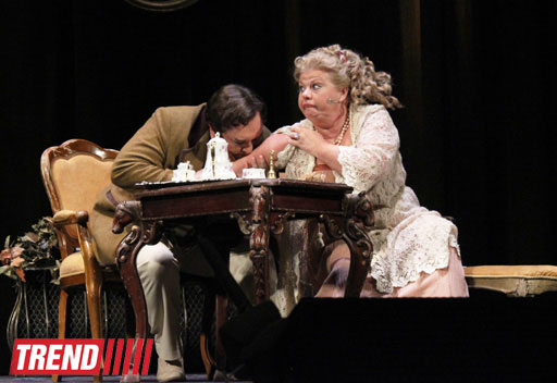Триумф звезд Малого театра России в Баку в спектакле "На всякого мудреца довольно простоты" (фотосессия)