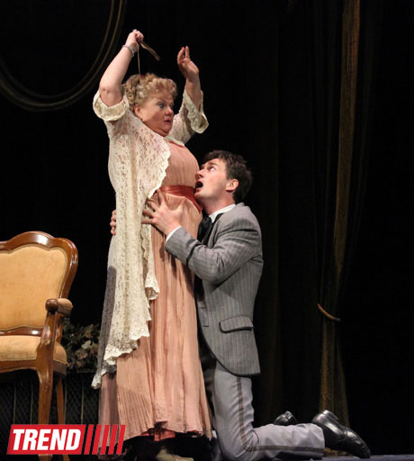 Триумф звезд Малого театра России в Баку в спектакле "На всякого мудреца довольно простоты" (фотосессия)