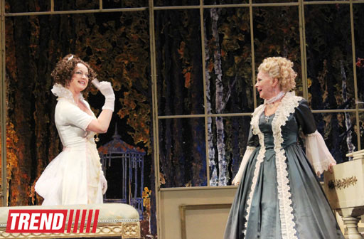Триумф звезд Малого театра России в Баку в спектакле "На всякого мудреца довольно простоты" (фотосессия)
