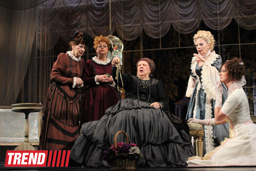 Триумф звезд Малого театра России в Баку в спектакле "На всякого мудреца довольно простоты" (фотосессия)