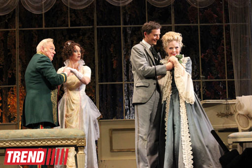 Триумф звезд Малого театра России в Баку в спектакле "На всякого мудреца довольно простоты" (фотосессия)