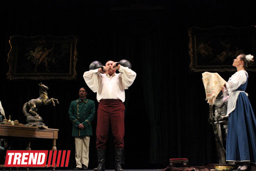 Триумф звезд Малого театра России в Баку в спектакле "На всякого мудреца довольно простоты" (фотосессия)