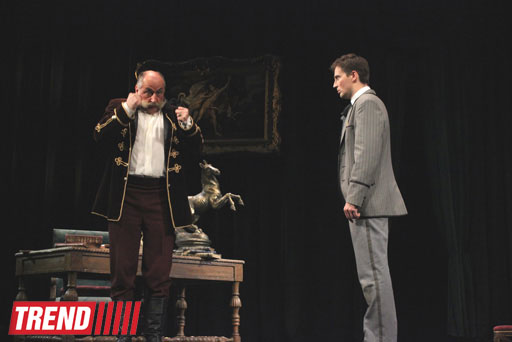 Триумф звезд Малого театра России в Баку в спектакле "На всякого мудреца довольно простоты" (фотосессия)