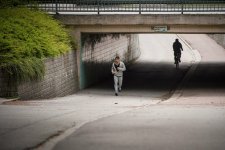 Фарид Мамедов на пробежке в Мальмё (фотосессия)