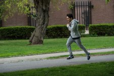 Фарид Мамедов на пробежке в Мальмё (фотосессия)