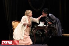 Триумф звезд Малого театра России в Баку в спектакле "На всякого мудреца довольно простоты" (фотосессия)