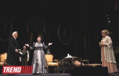 Триумф звезд Малого театра России в Баку в спектакле "На всякого мудреца довольно простоты" (фотосессия)