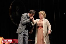 Триумф звезд Малого театра России в Баку в спектакле "На всякого мудреца довольно простоты" (фотосессия)