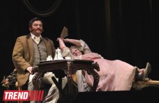 Триумф звезд Малого театра России в Баку в спектакле "На всякого мудреца довольно простоты" (фотосессия)