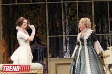 Триумф звезд Малого театра России в Баку в спектакле "На всякого мудреца довольно простоты" (фотосессия)