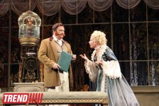 Триумф звезд Малого театра России в Баку в спектакле "На всякого мудреца довольно простоты" (фотосессия)