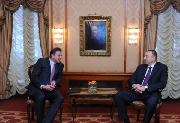Президент Азербайджана встретился с генеральным исполнительным директором компании OMV AG