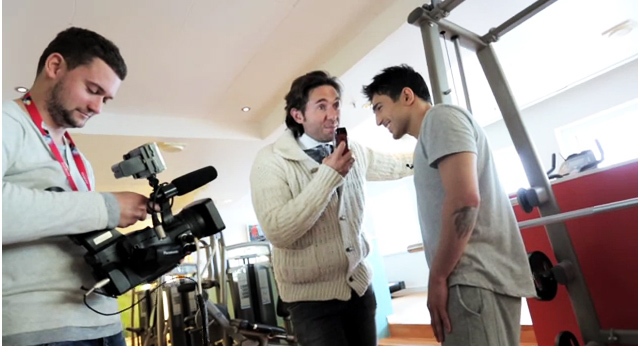 Фарид Мамедов познакомился с российским телеведущим Андреем Малаховым (фото-видео)