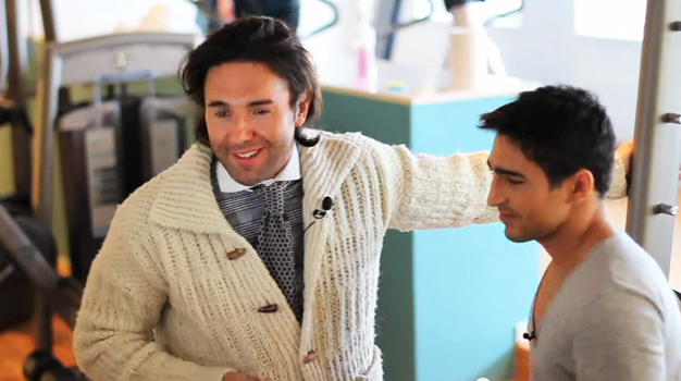 Фарид Мамедов познакомился с российским телеведущим Андреем Малаховым (фото-видео)