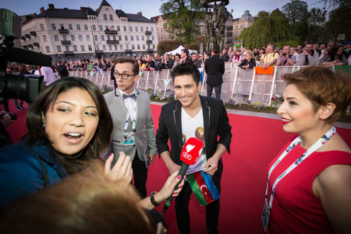 "Евровидение-2013" - Фарид Мамедов на красной дорожке (фото-видео)