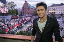 Азербайджанские участники детского "Евровидения-2012" пожелали удачи Фариду Мамедову (видео-фото)