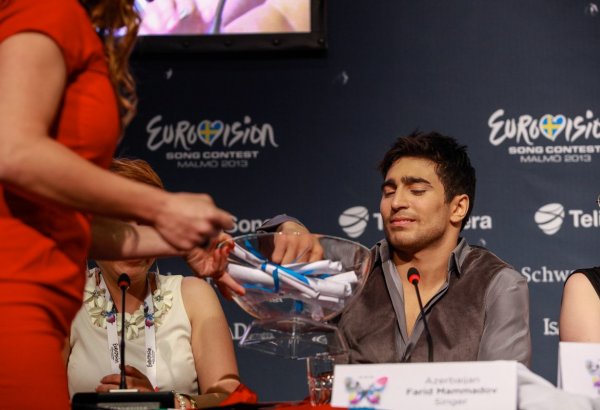 Фарид Мамедов выступит в финале "Евровидения-2013" под двадцатым номером