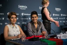 Фоторепортаж выступления Фарида Мамедова во втором полуфинале "Евровидения-2013"