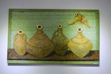 В Баку открылась выставка работ молодых художников (фото)