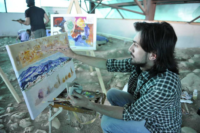 В Азербайджане прошел первый Художественный симпозиум Miras (фото)