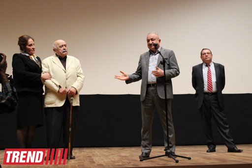 В Баку состоялась презентация легендарного фильма "Отец солдата" в цвете (фото)