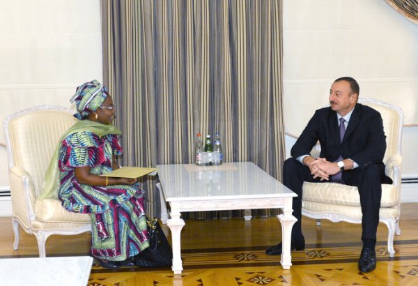 Президент Азербайджана принял главу МИД Гамбии