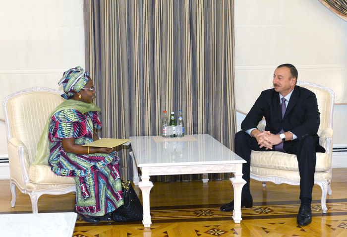 Президент Азербайджана принял главу МИД Гамбии