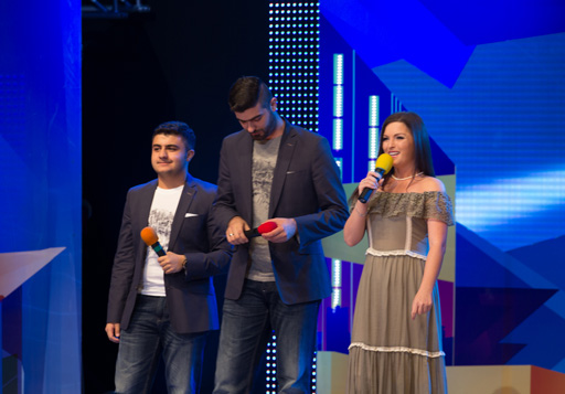 Гюнешь поддержала команду КВН "Сборная Азербайджана": "Впереди много побед" (фото)