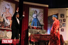 В Баку состоялся бенефис "Королевы сцены" -  премьера комедии "Жениха вызывали, девочки?"  (фотосессия)