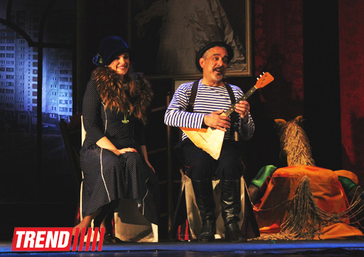 В Баку состоялся бенефис "Королевы сцены" -  премьера комедии "Жениха вызывали, девочки?"  (фотосессия)