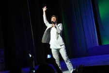 Фарид Мамедов и Эльдар Гасымов выступили на сцене Дворца Гейдара Алиева (фото)