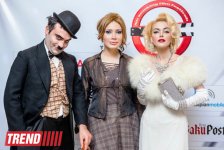 Мерлин Монро и Чарли Чаплин на азербайджанском фестивале "No Smoking!"  (фотосессия)