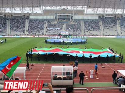 Фоторепортаж финала Кубка Азербайджана по футболу: "Нефтчи" -  "Хазар-Лянкаран"