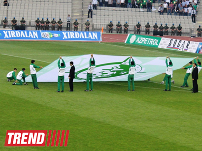 Фоторепортаж финала Кубка Азербайджана по футболу: "Нефтчи" -  "Хазар-Лянкаран"