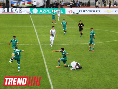 Фоторепортаж финала Кубка Азербайджана по футболу: "Нефтчи" -  "Хазар-Лянкаран"