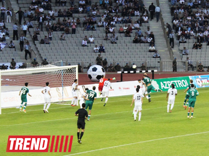 Фоторепортаж финала Кубка Азербайджана по футболу: "Нефтчи" -  "Хазар-Лянкаран"