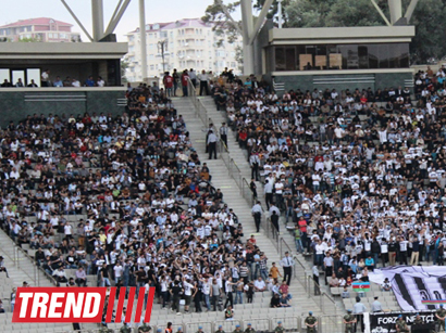 Фоторепортаж финала Кубка Азербайджана по футболу: "Нефтчи" -  "Хазар-Лянкаран"