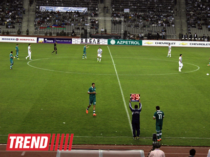 Фоторепортаж финала Кубка Азербайджана по футболу: "Нефтчи" -  "Хазар-Лянкаран"