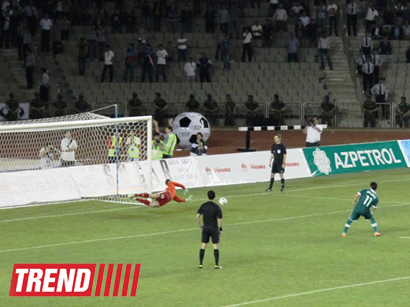 Фоторепортаж финала Кубка Азербайджана по футболу: "Нефтчи" -  "Хазар-Лянкаран"