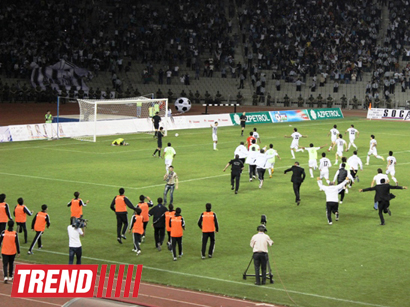 Фоторепортаж финала Кубка Азербайджана по футболу: "Нефтчи" -  "Хазар-Лянкаран"