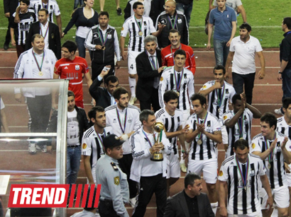 Фоторепортаж финала Кубка Азербайджана по футболу: "Нефтчи" -  "Хазар-Лянкаран"