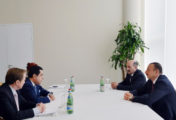 Президент Азербайджана принял руководителя Альянса цивилизаций ООН