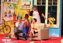 Малыш,  Карлсон и Фрекен Бок в Баку (фотосессия)