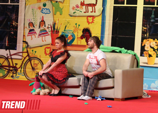 Малыш,  Карлсон и Фрекен Бок в Баку (фотосессия)