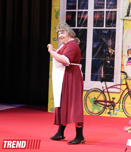 Малыш,  Карлсон и Фрекен Бок в Баку (фотосессия)